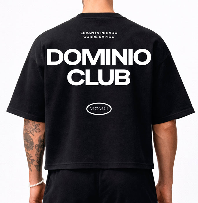 Playera Oversize Crop | Dominio Club 2026 — Drop 03