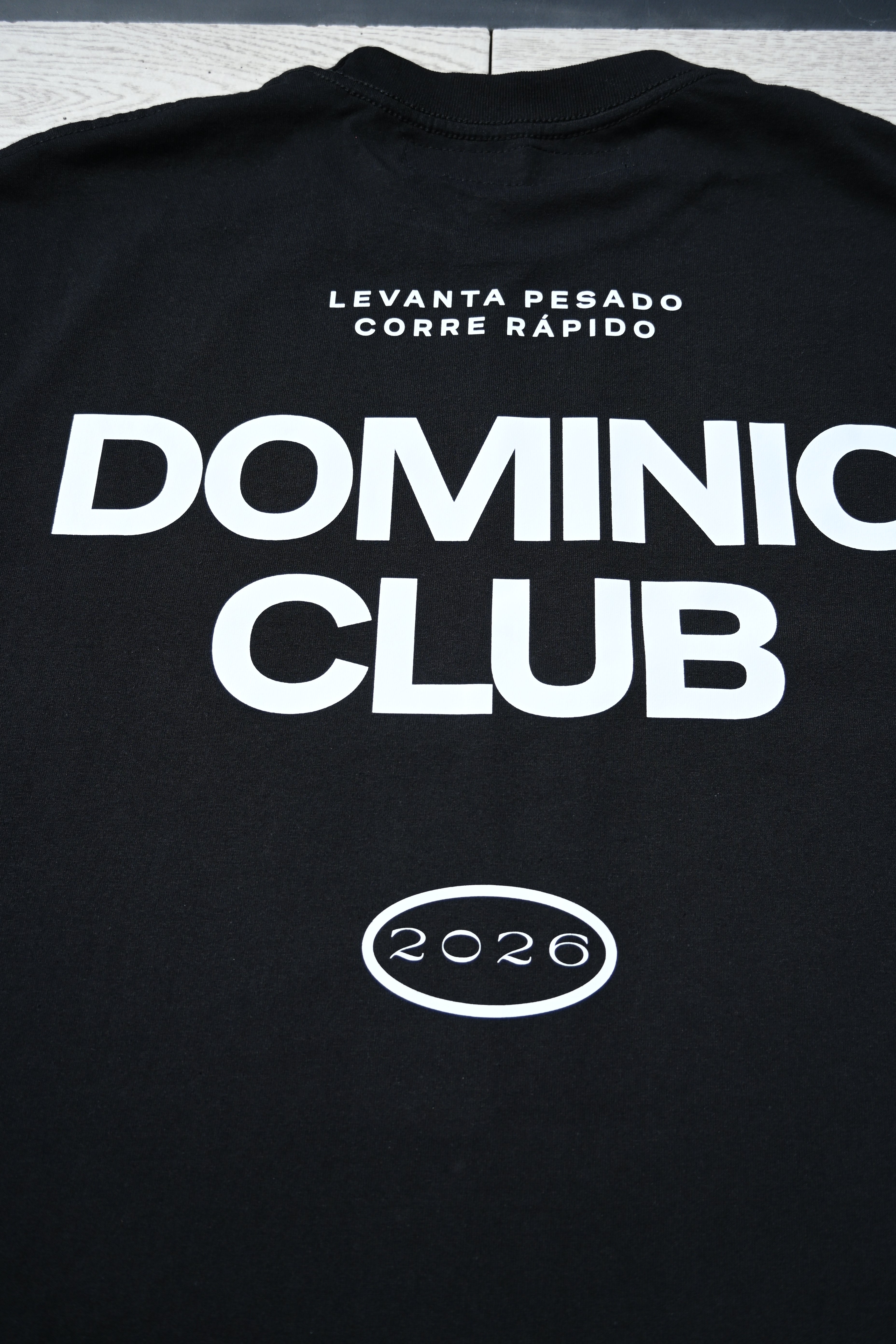 Playera Oversize Crop | Dominio Club 2026 — Drop 03