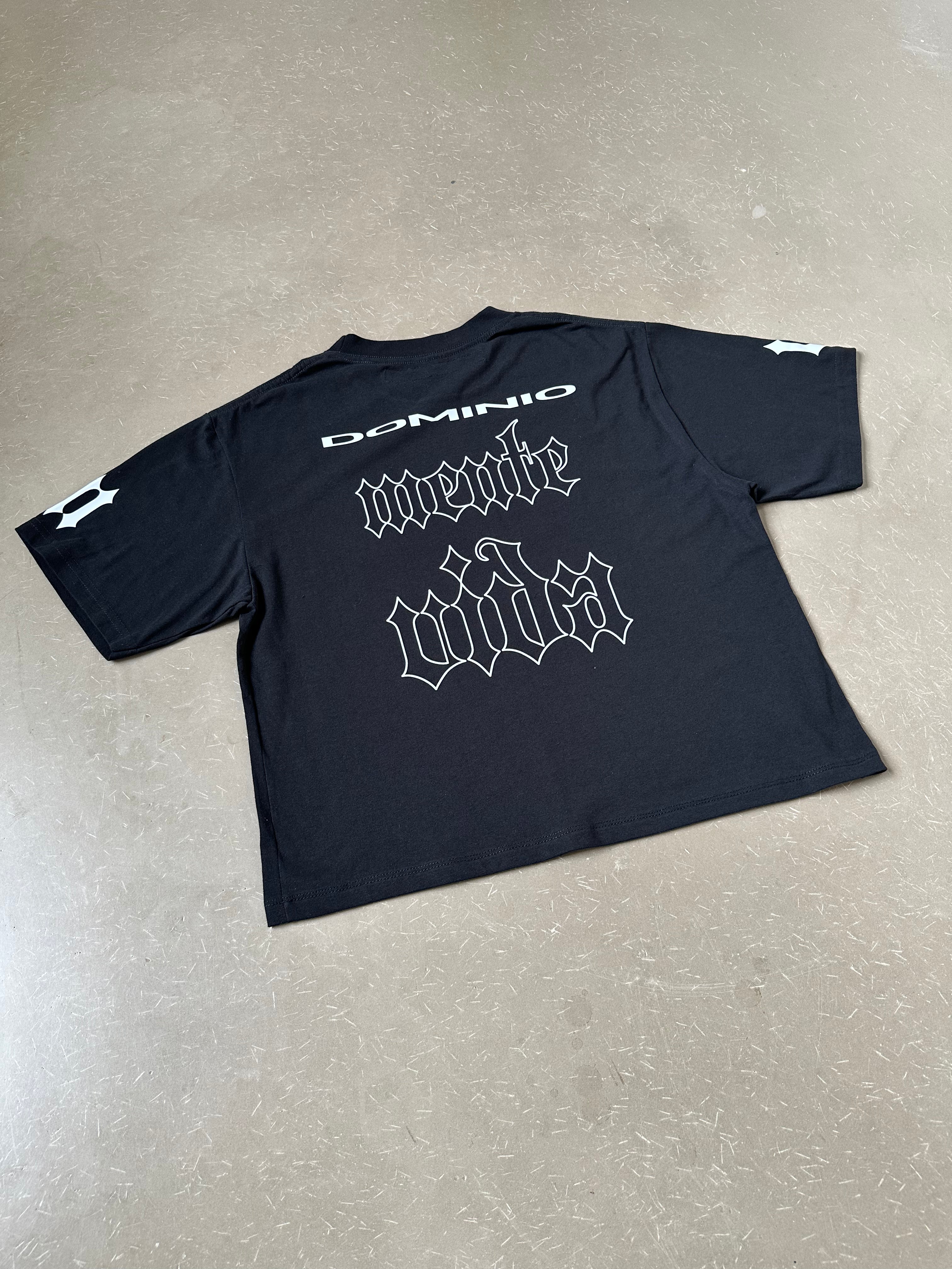 Playera Oversize Crop | Mente Vida — Drop 03